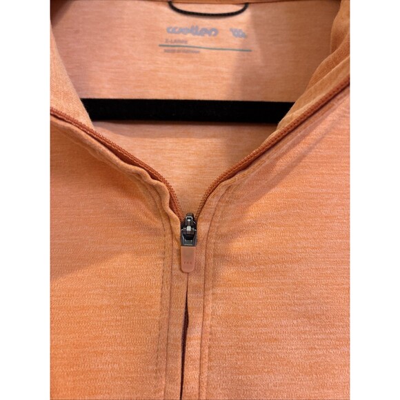NWT Wellen Wellknit Zip Pullover, Huckberry Limited Edition, Men Sz XL, Orange - Picture 5 of 16